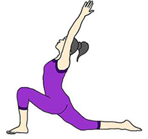 Anjaneyasana Low Lunge pose